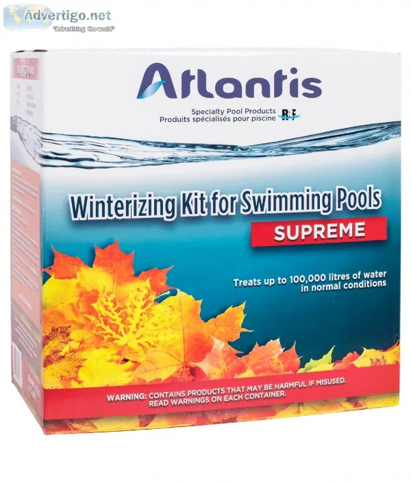 Atlantis Supreme Winterizing Kit for Swimming Pools