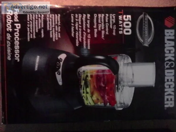 Black and Decker Food Processor