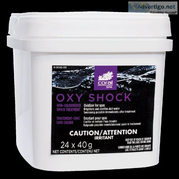 Coral Spa Oxy Shock 24x40g