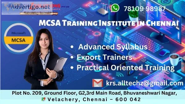 MCSA Training Institute in Chennai