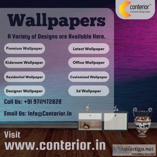 Wallpapers wholesaler in delhi - conterior