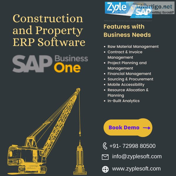 Sap for construction