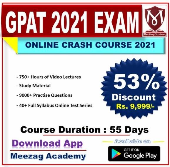 Online Gpat Coaching in India  Meezagacademy.com