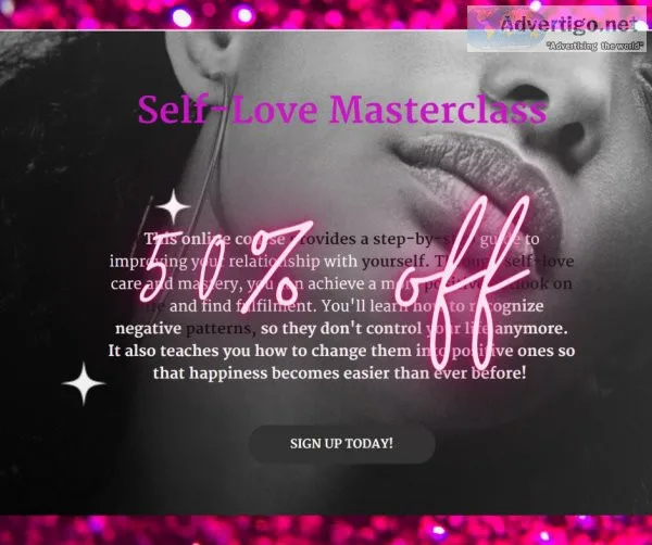 2 in 1 Self-Love Journal and Workbook with Masterclass