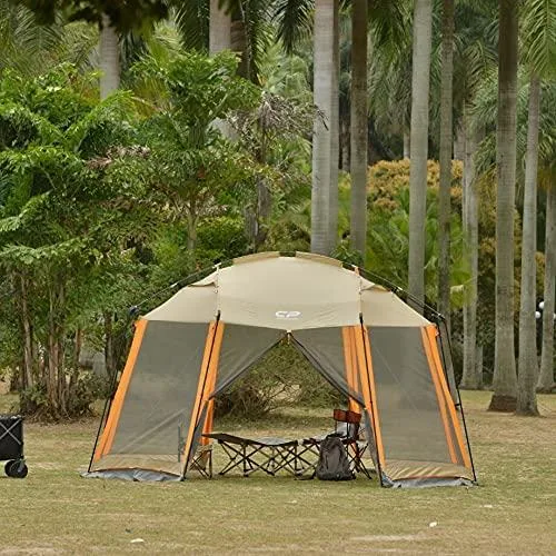 BRAND NEW CAMPROS Screen House Room 13 x 13 Ft Canopy Tent Campi