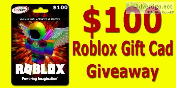 Roblox 100 Game Card
