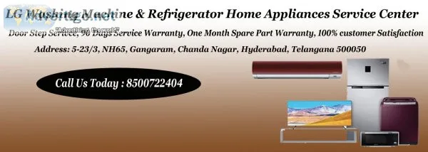 Lg washing machine & refrigerator home appliances service center