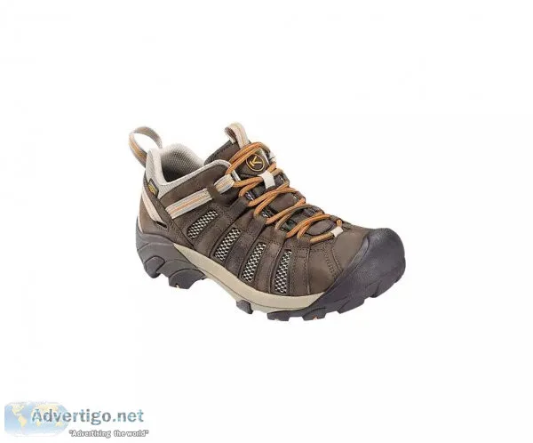 Keen Voyageur - Black Olive  Inca Gold Hiking Shoes