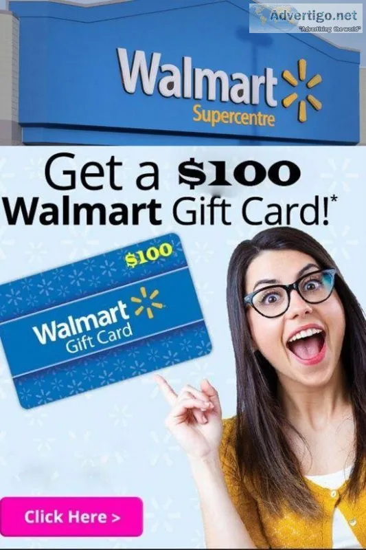 Free Walmart 100 Gift Card