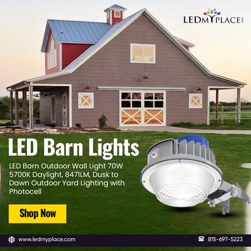 Order LED Barn Lights at Affordable Prices from LEDMyplace
