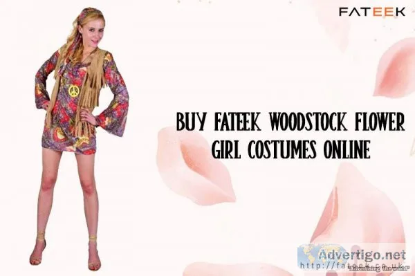 Buy Fateek Woodstock Flower Girl Costumes Online