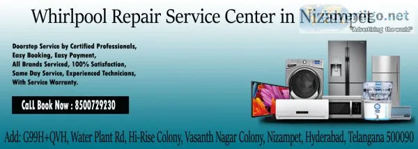 Whirlpool repair service center in nizampet