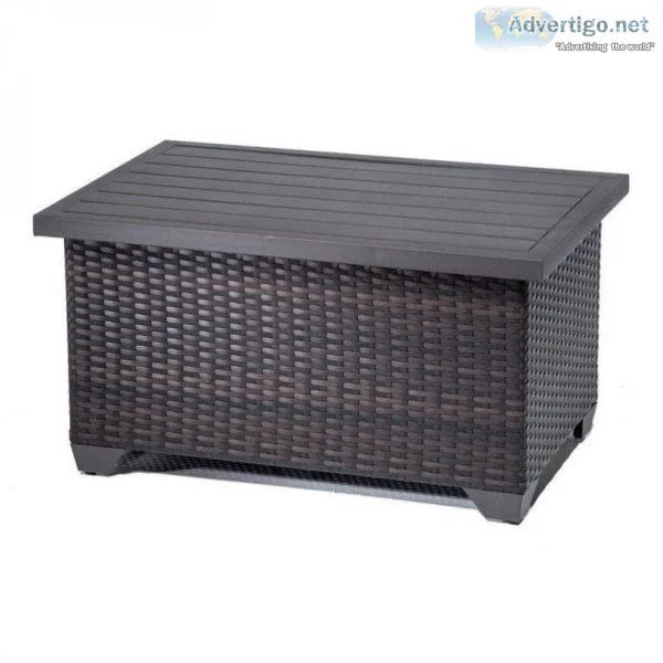 BRAND NEW TKC Belle Outdoor Wicker Coffee Table in Espresso 34L 