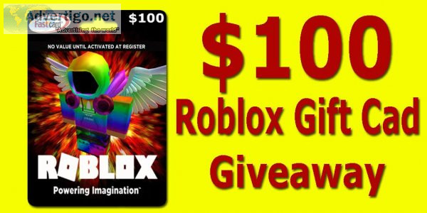 Free Roblox 100 Gift Card
