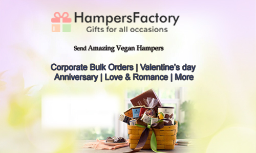 Online vegan hampers delivery in india