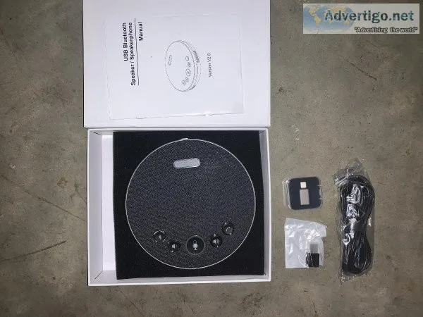 SVANTTO Bluetooth Speakerphone Enhanced 85dB [DSP Noise Reductio