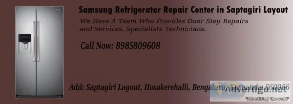 Samsung refrigerator repair center in sapthagiri layout
