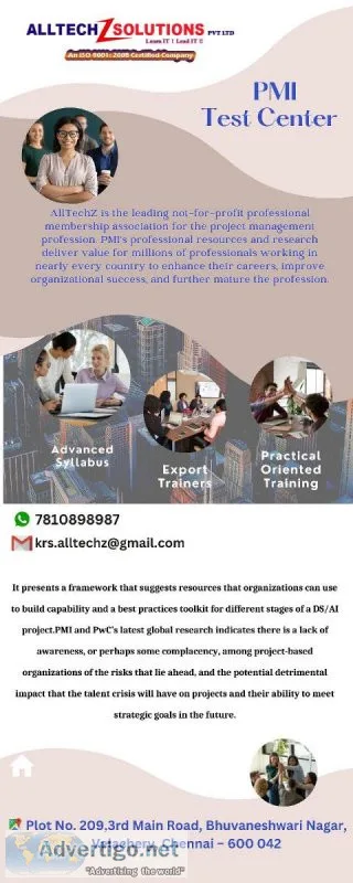 PMI Test Center in Chennai