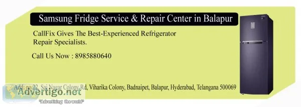 Samsung fridge service & repair center in balapur