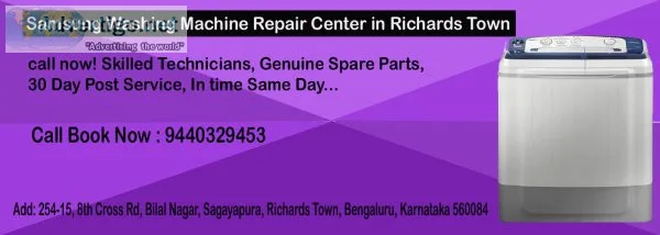 Samsung washing machine repair center in richards town