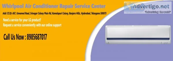 Whirlpool air conditioner repair service center