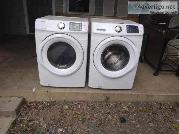 Samsung washer and dryer front load