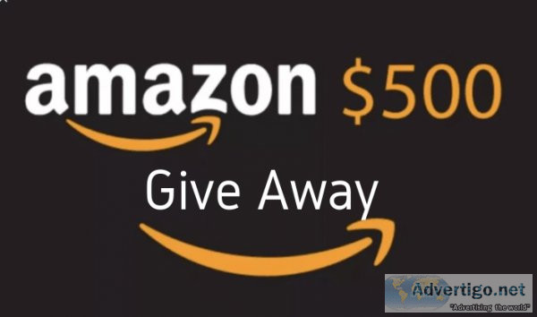 Get Your 500 Amazon Gift Card Now