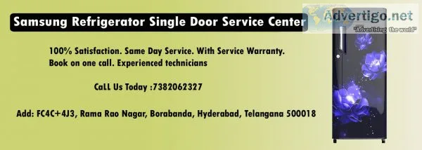 Samsung refrigerator single door service center