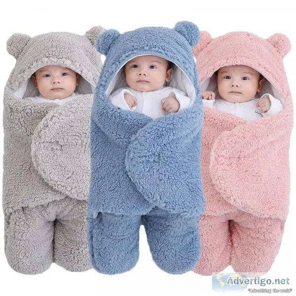 ULTRA-SOFT BABY BEAR CUB SLEEPING BAG
