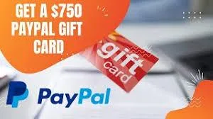 Free 750 PayPal Gift Card