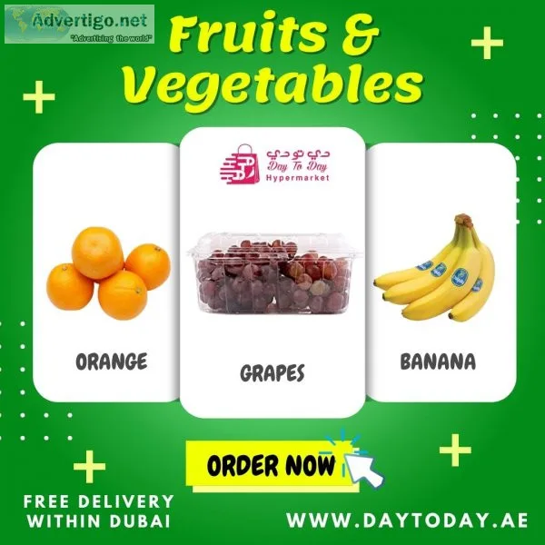 Fruits and vegetables