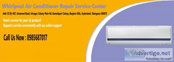 Whirlpool air conditioner repair service center