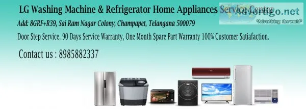 Lg washing machine & refrigerator home appliances service center