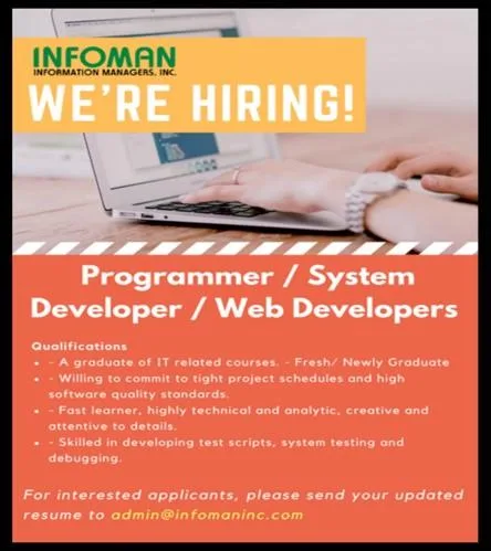 Programmer  System Developer  Web Developer