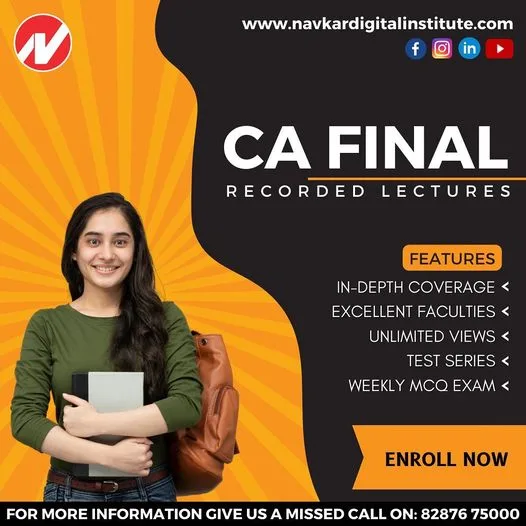 Ca final course | exam preparation & online classes | november 2