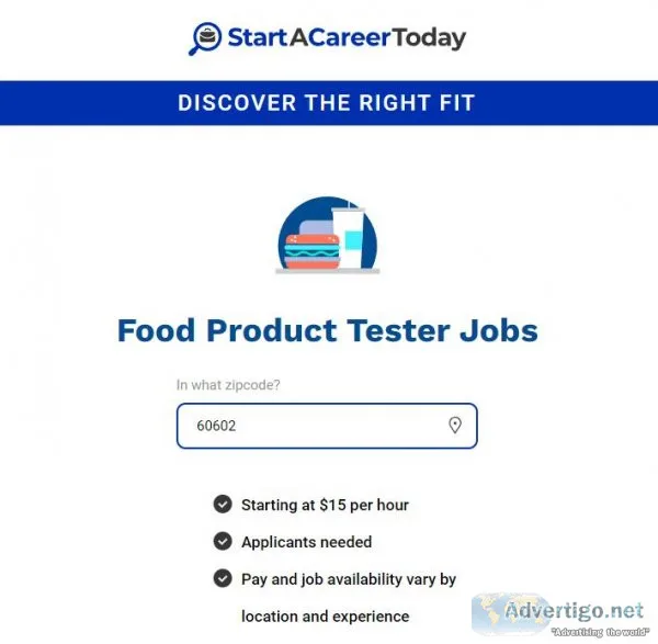 Startacareertoday - product tester - (us)