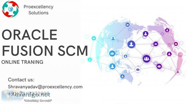 Proexcellency conducting oracle fusion scm online training