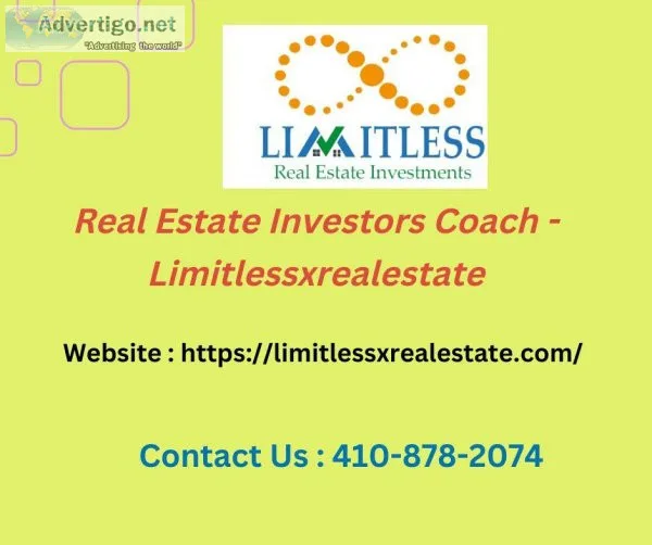 Real Estate Investors Coach - Limitlessxrealestate