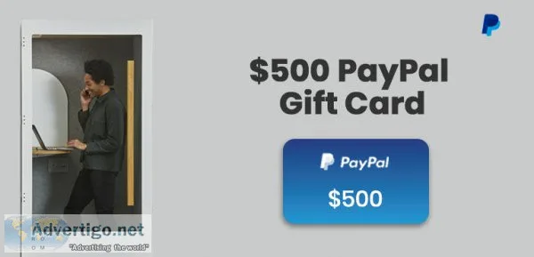 Win 500 Paypal Gift Card