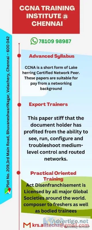 CCNA Training Institute in Chennai