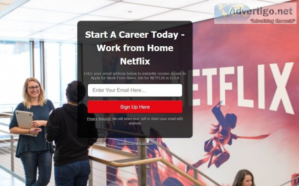 Start a career today - work from home netflix