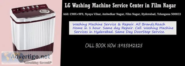 Lg washing machine service center in film nagar