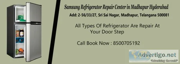 Samsung refrigerator repair center in madhapur hyderabad