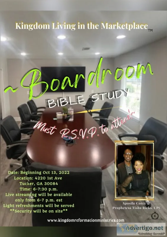 Kingdom Living in the Marketplace&trade  (Boardroom Bible Study)
