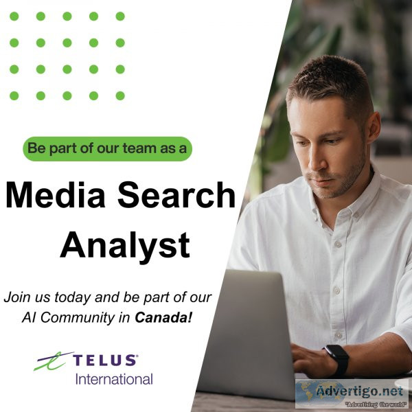 German speaking Media Search Analyst in Canada