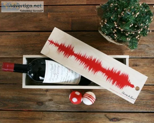Get your 2nd anniversary soundwave art from Artsy Voiceprint