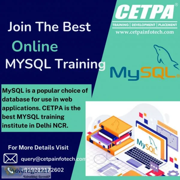 Join the best mysql training course with 10 % off