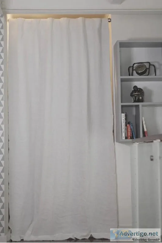 Buy best Linen Blackout Curtain from linenshed.uk