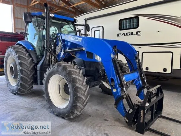 2013 New Holland T.6 175 Tractor For Sale In Claflin Kansas 6752