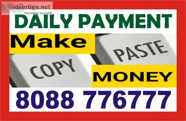 AD TITLE  HEADINGCopy Paste work  Part time work  Data Entry job